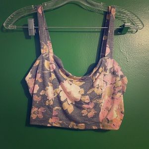 Kirra Floral Crop Top: Medium